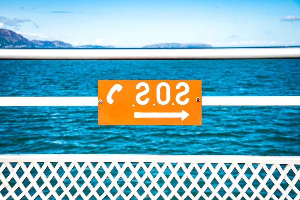 Phishing attack warning on computer screen