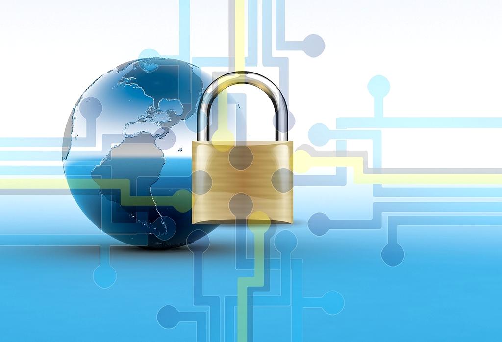 Advanced quantum encryption laboratory with molecular structure visualization