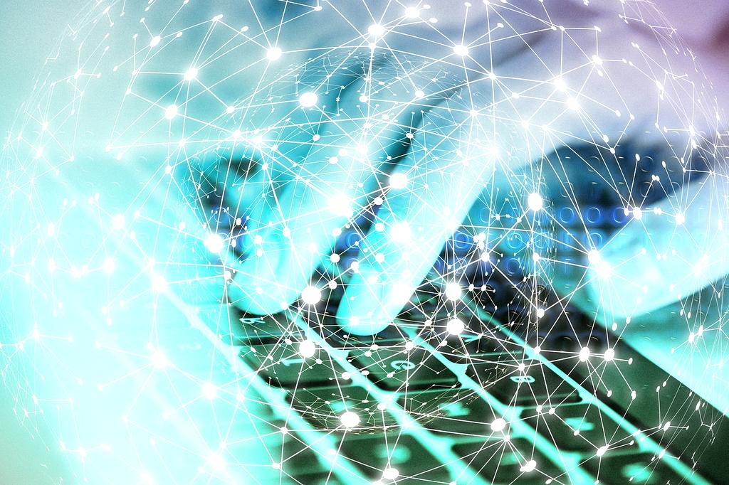 Illustration of digital security concepts