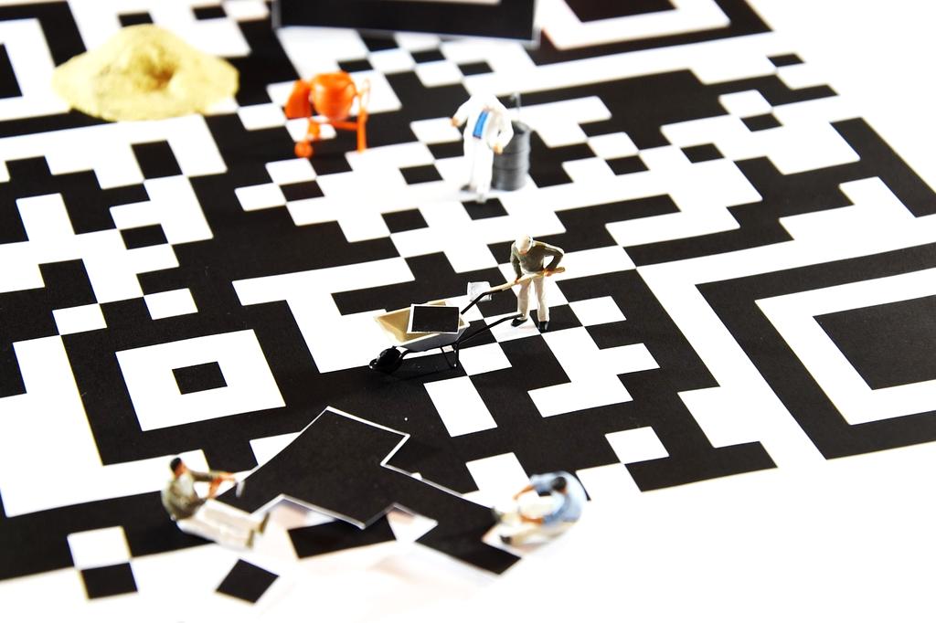 Hand showing vein pattern visualization under infrared scanning technology